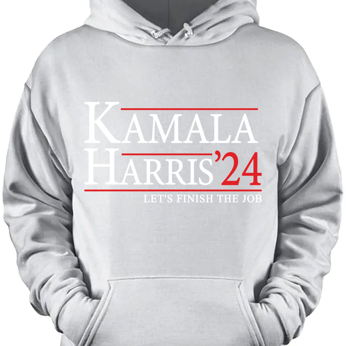 Kamala Harris Let's Finish The Job Shirt | Kamala Harris 2024 Shirt | Democrat Shirt Dark T1437 - KH2