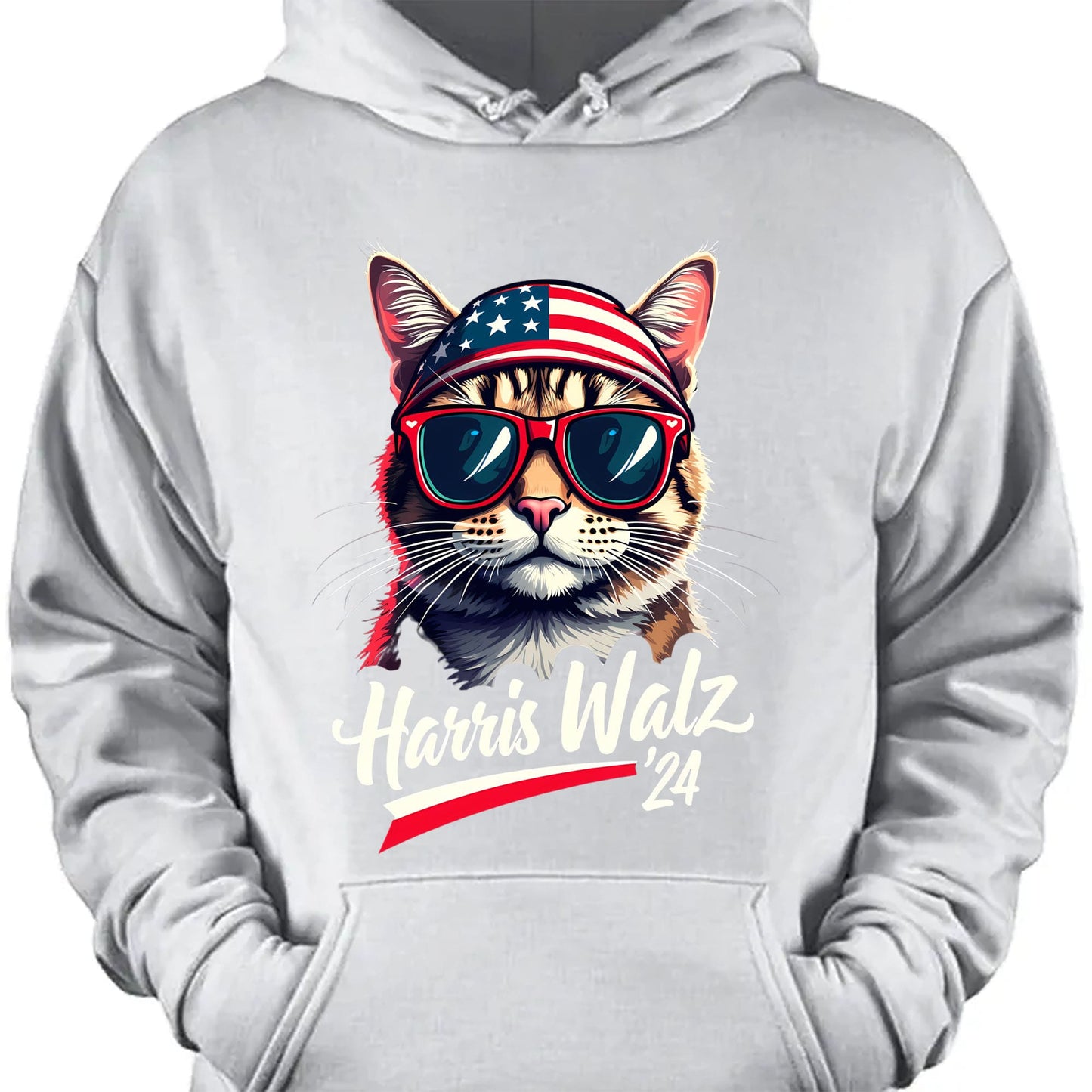 Cat Harris Walz 2024 Shirt | Kamala Harris 2024 Shirt | Democrat Shirt Dark T1400 - KH2