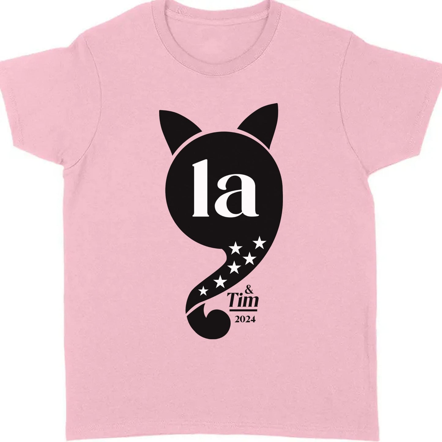 Kamala Harris Cat Comma Shirt | Kamala Harris 2024 Shirt | Democrat Shirt Bright T1457 - KH2