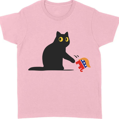Kamala Harris 2024 Victory Shirt | Black Cat vs. Republican Elephant | Democrat Shirt Bright T1407 - KH2