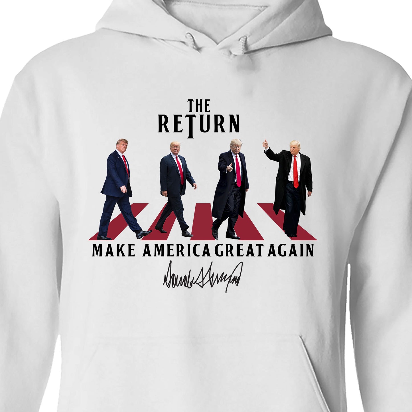 The Return MAGA Shirt | Donald Trump Homage Shirt | Donald Trump Fan Tees C898 Bright - GOP