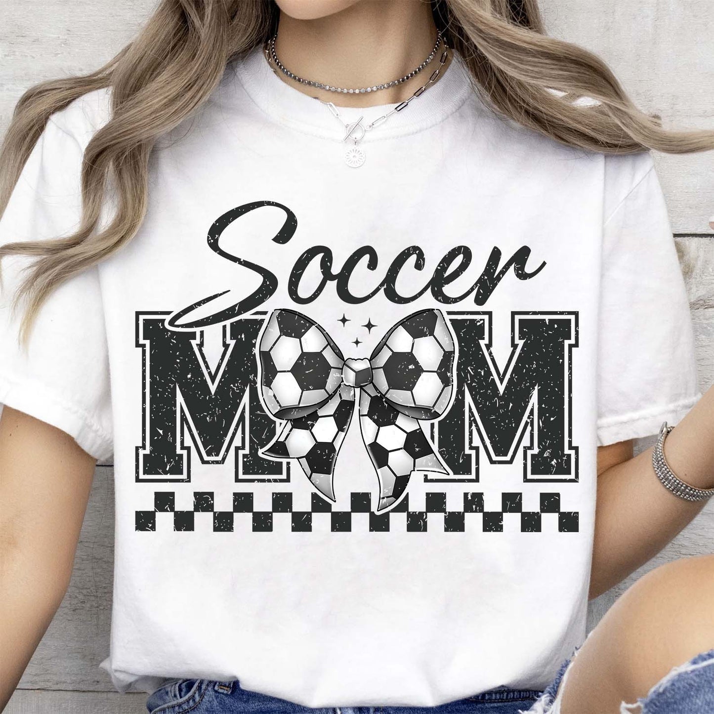 Retro Coquette Soccer Mom Sweatshirt – Game Day Mother's Day Gift For Sporty Mom, Stylish Game Day Apparel 682149