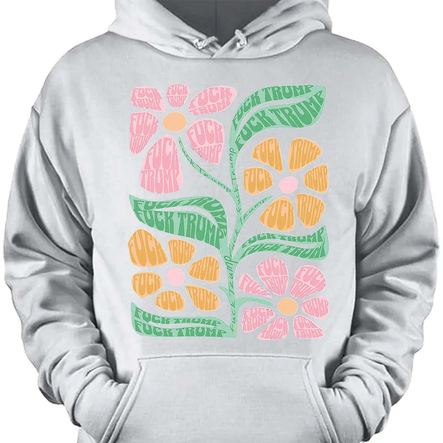 Subtle Floral 8647 Anti Trump Shirt – Progressive Fuck Trump Tee For Democrats And Pro-Democracy Supporters Dark Shirt 682197