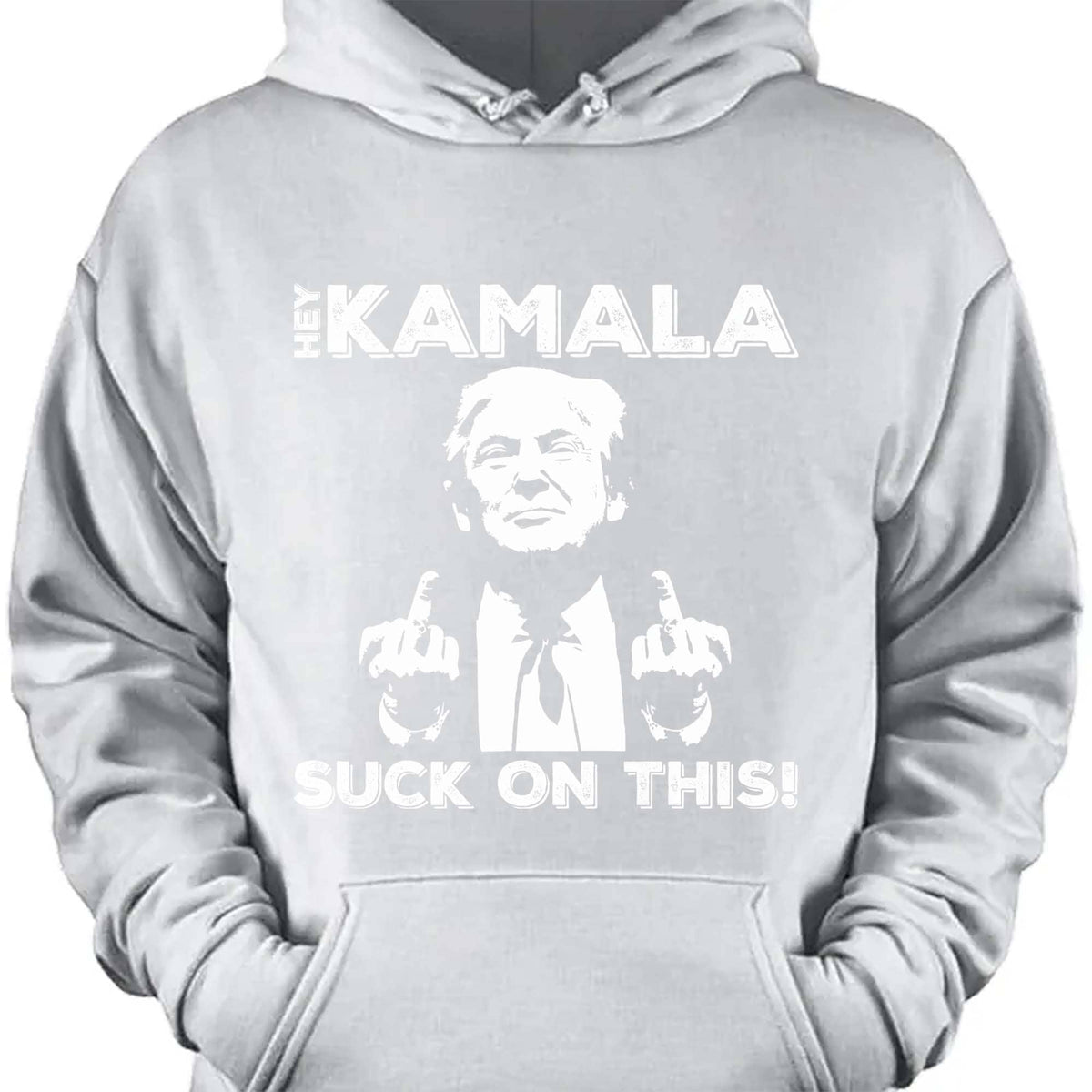 Hey Kamala Suck On This | Political Shirt | Republican Shirt | Trump Supporters Shirt Dark T1212 - GOP
