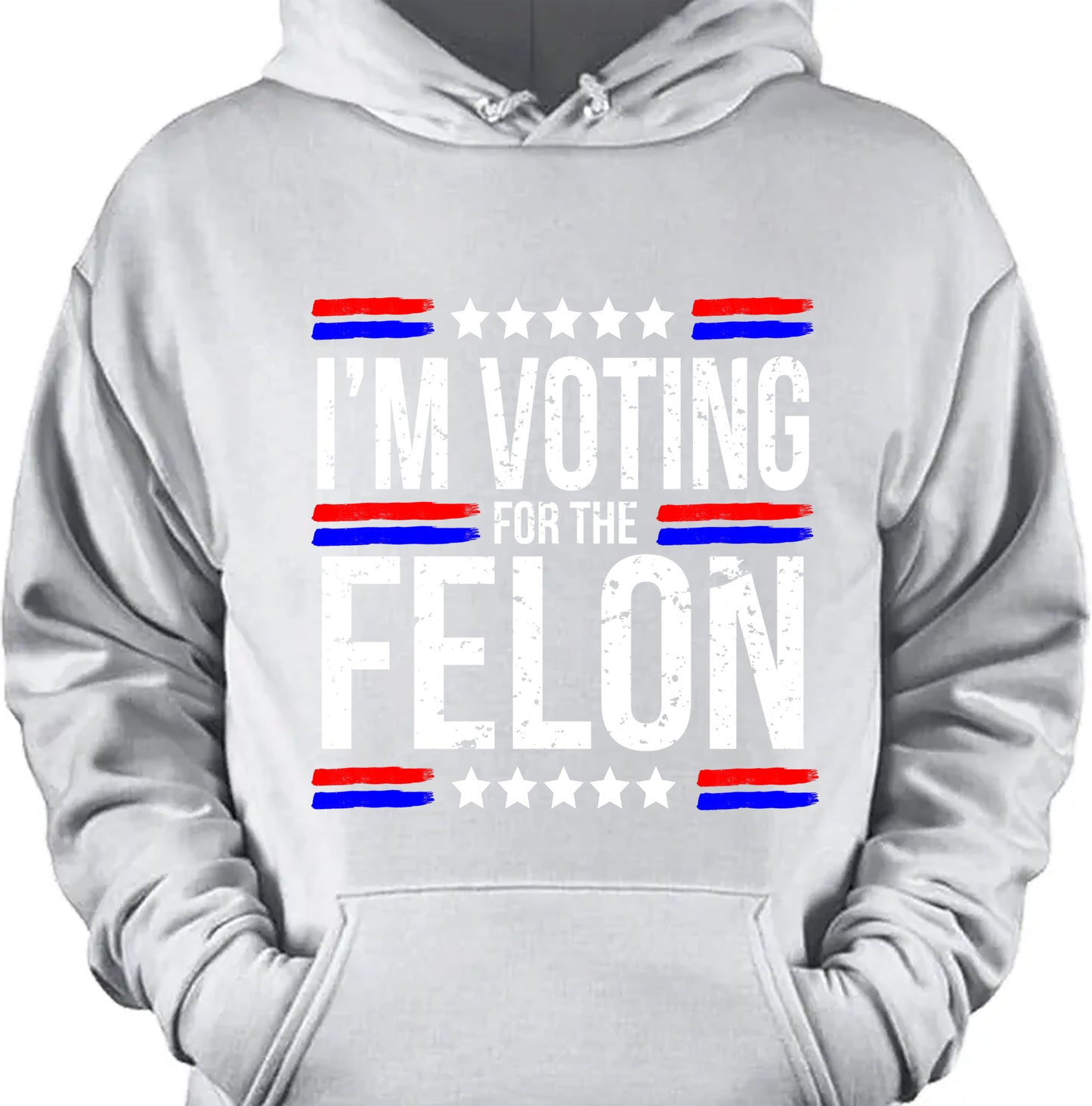 I'm Voting For The Felon | Trump 2024 Shirt | Republican Shirt | Political Shirt | Trump Supporters Shirt Dark C1003 - GOP
