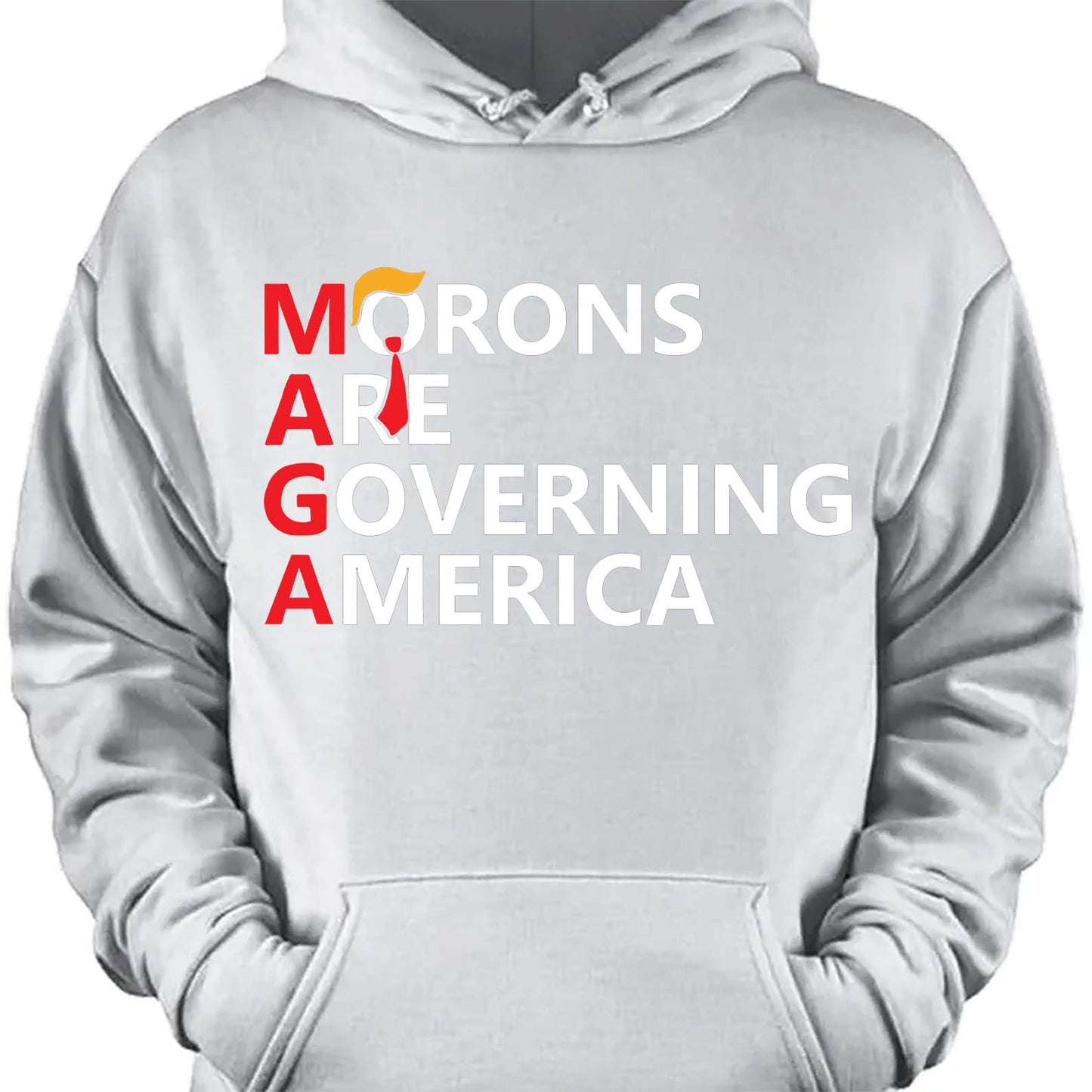 Morons Are Governing America Shirt – 8647 Anti Trump Political Protest Tee, Resist Statement Dark Shirt 682184
