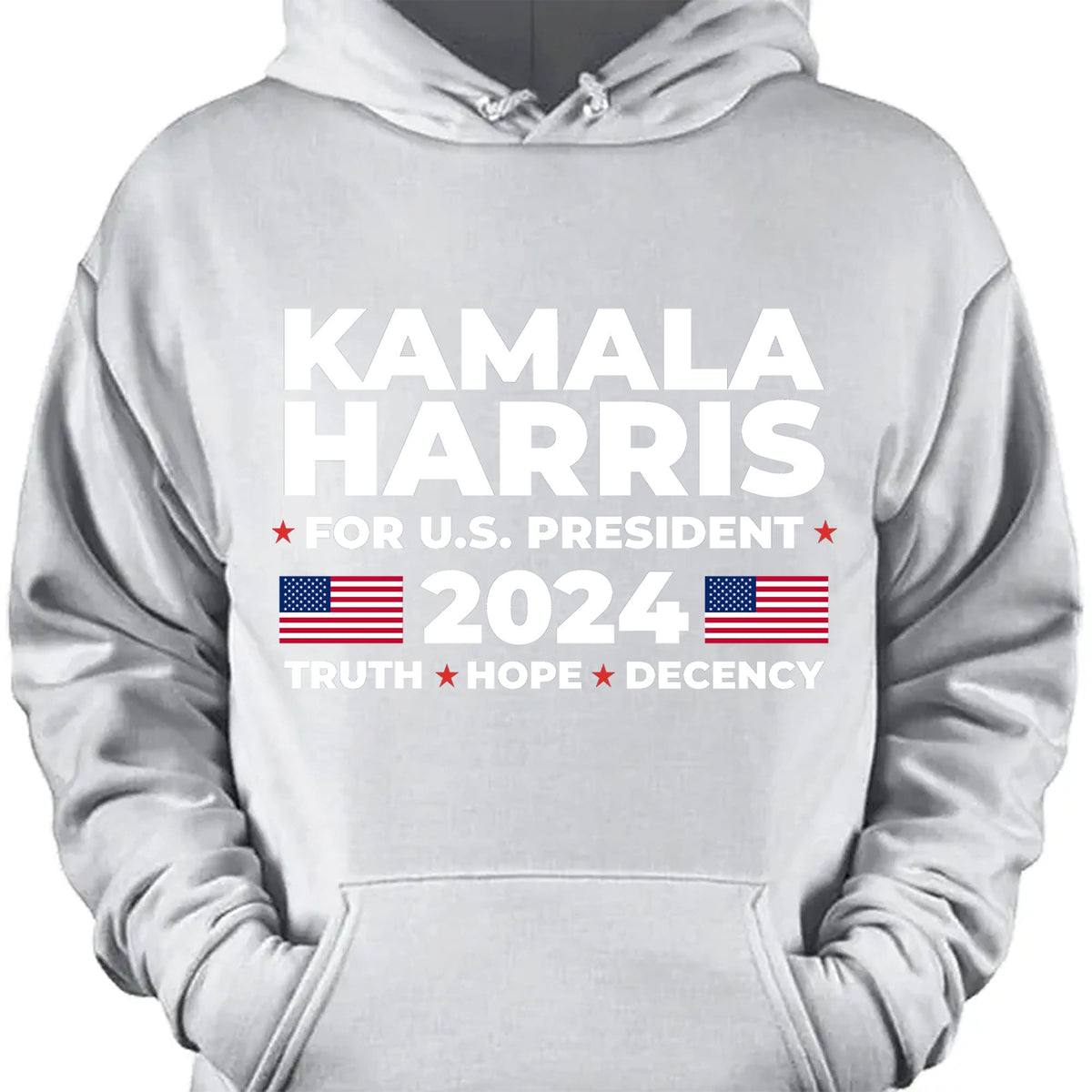 Kamala Harris Truth Hope Decency Shirt | Kamala Harris 2024 Shirt | Democrat Shirt Dark T1447 - KH2