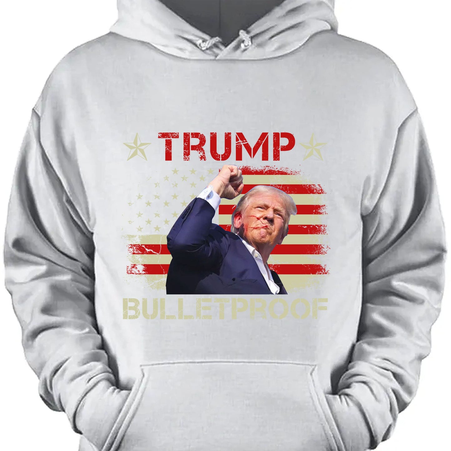 Bullet Proof | Trump Fight 2024 Shirt Pennsylvania Rally | Donald Trump Shirt Dark T1151 - GOP