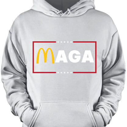 Trump MAGA Shirt | Trump McDonalds Shirt | Republican Shirt | Trump Supporter Shirt Dark T1623 - GOP