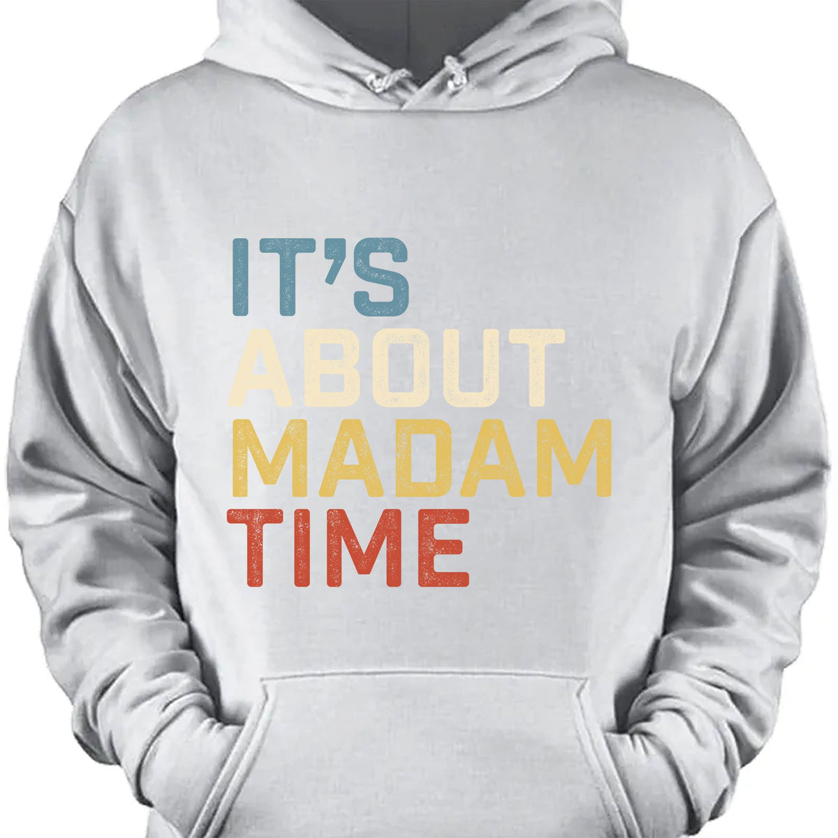 It's About Madam Time Shirt | Madam President 2024 | Womens Vote | Kamala Harris 2024 Shirt | Democrat Shirt Dark T1384 - KH2