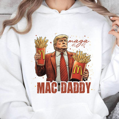 Trump Mac Daddy, Funny Trump Fries, Republican Trump President MAGA Shirt T1696 - GOP
