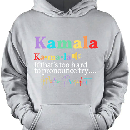 Kamala Madam President | Kamala Harris 2024 Shirt | Democrat Shirt Dark T1243 - KH2