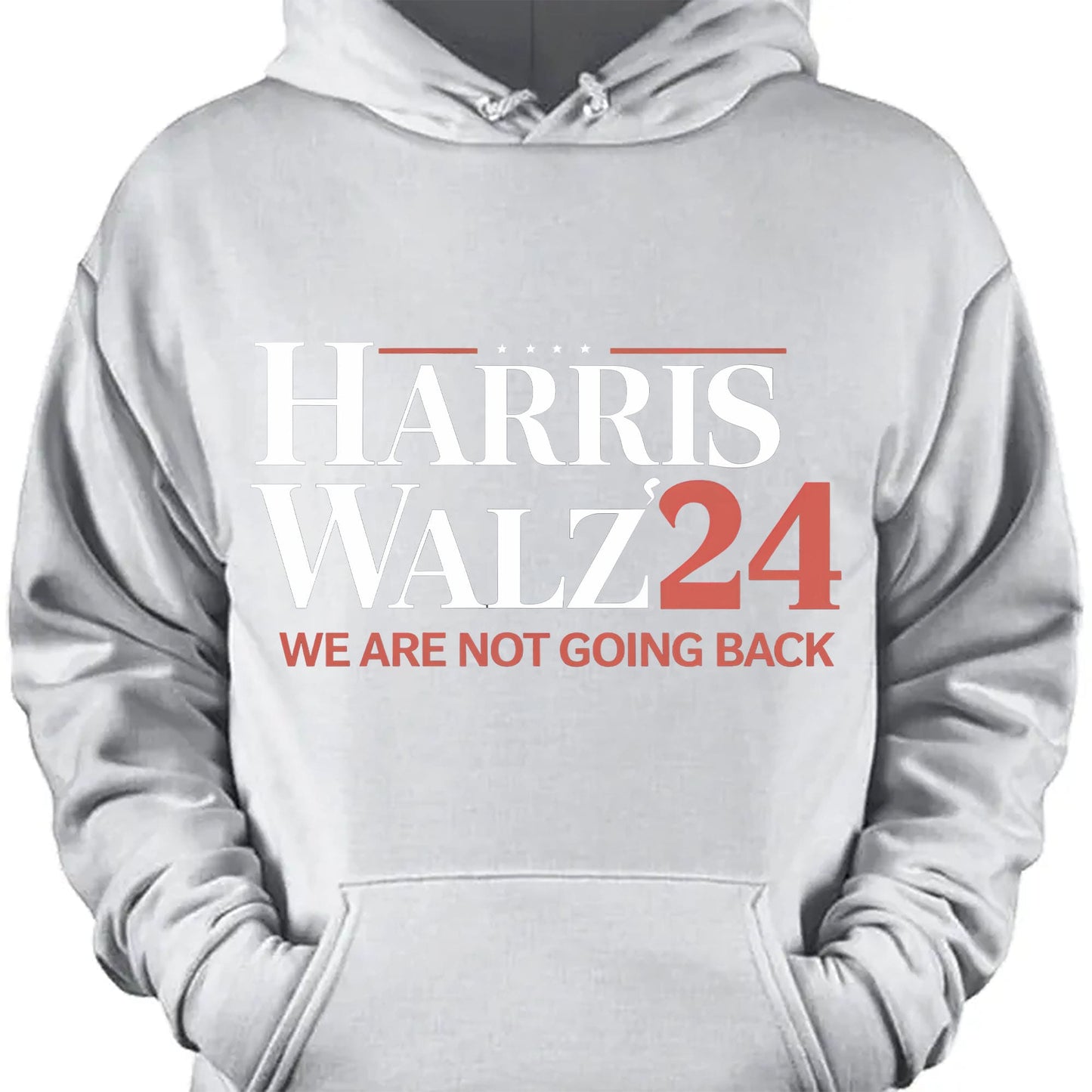 Harris Walz We Are Not Going Back Shirt | Kamala Harris 2024 Shirt | Democrat Shirt Dark T1440 - KH2