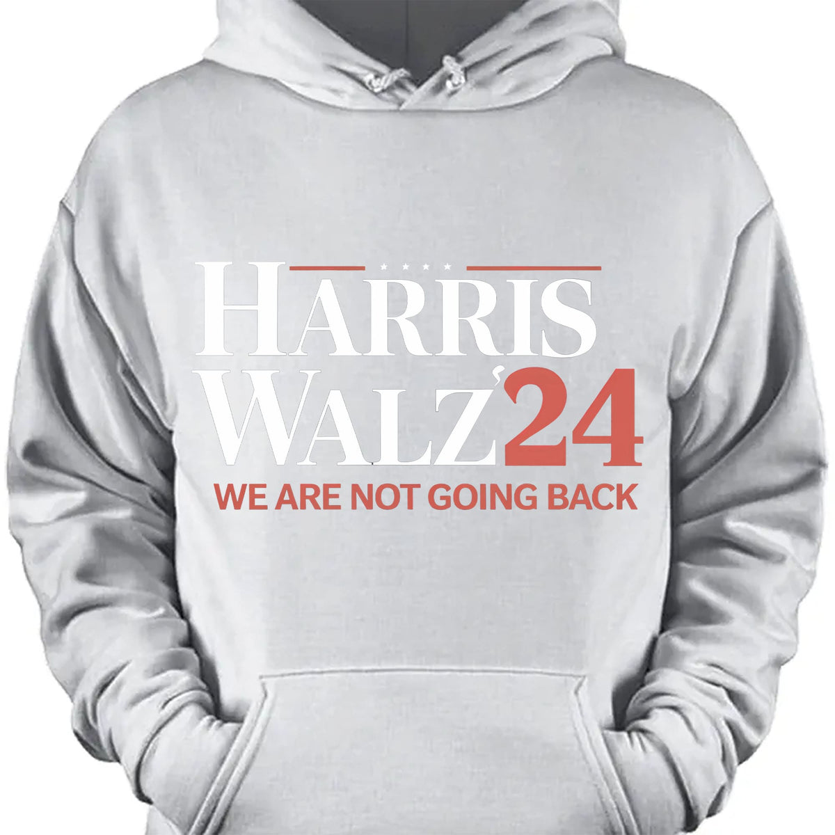 Harris Walz We Are Not Going Back Shirt | Kamala Harris 2024 Shirt | Democrat Shirt Dark T1440 - KH2