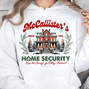 McCallister's Christmas Movie Shirt, Christmas 90's Movie Sweater, Funny Christmas Sweatshirt T1635