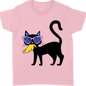 Kamala Harris Cat Eating Trump Hair Shirt | Kamala Harris 2024 Shirt | Democrat Shirt Bright T1584 - KH2