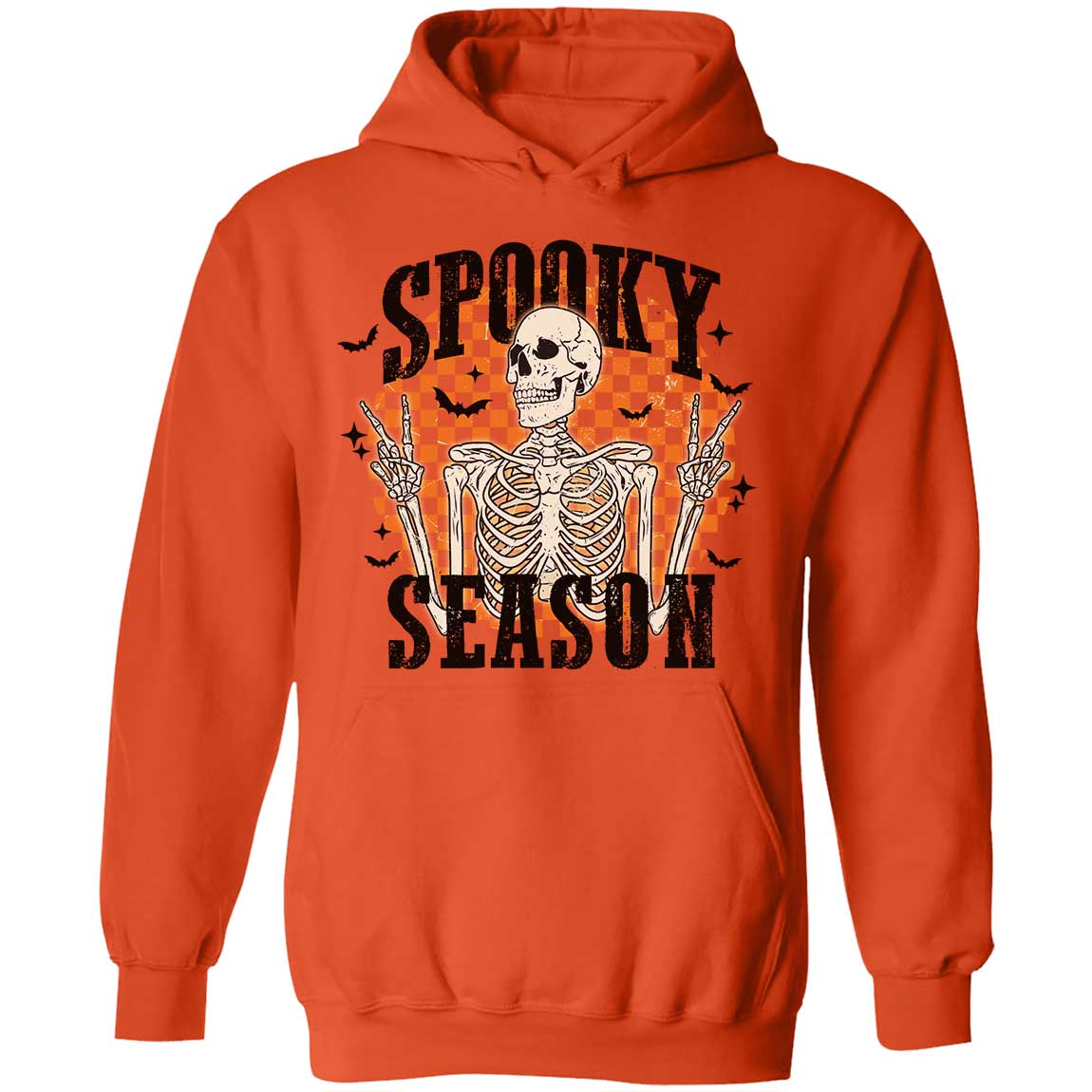 Spooky Season Retro Skull Smiley Face Halloween Shirt, Trendy Halloween Shirt 776V2