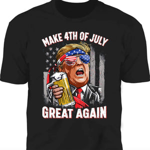 4th Of July Unisex Shirt | Trump 2024 Great Maga Shirt | Independence Day Shirt Dark C1054 - GOP