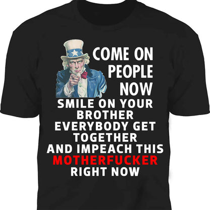 Impeach Trump Now Shirt - 8647 Anti Trump Shirt, FDT Political Dark Shirt For Democrats And Anti MAGA Activists 682211