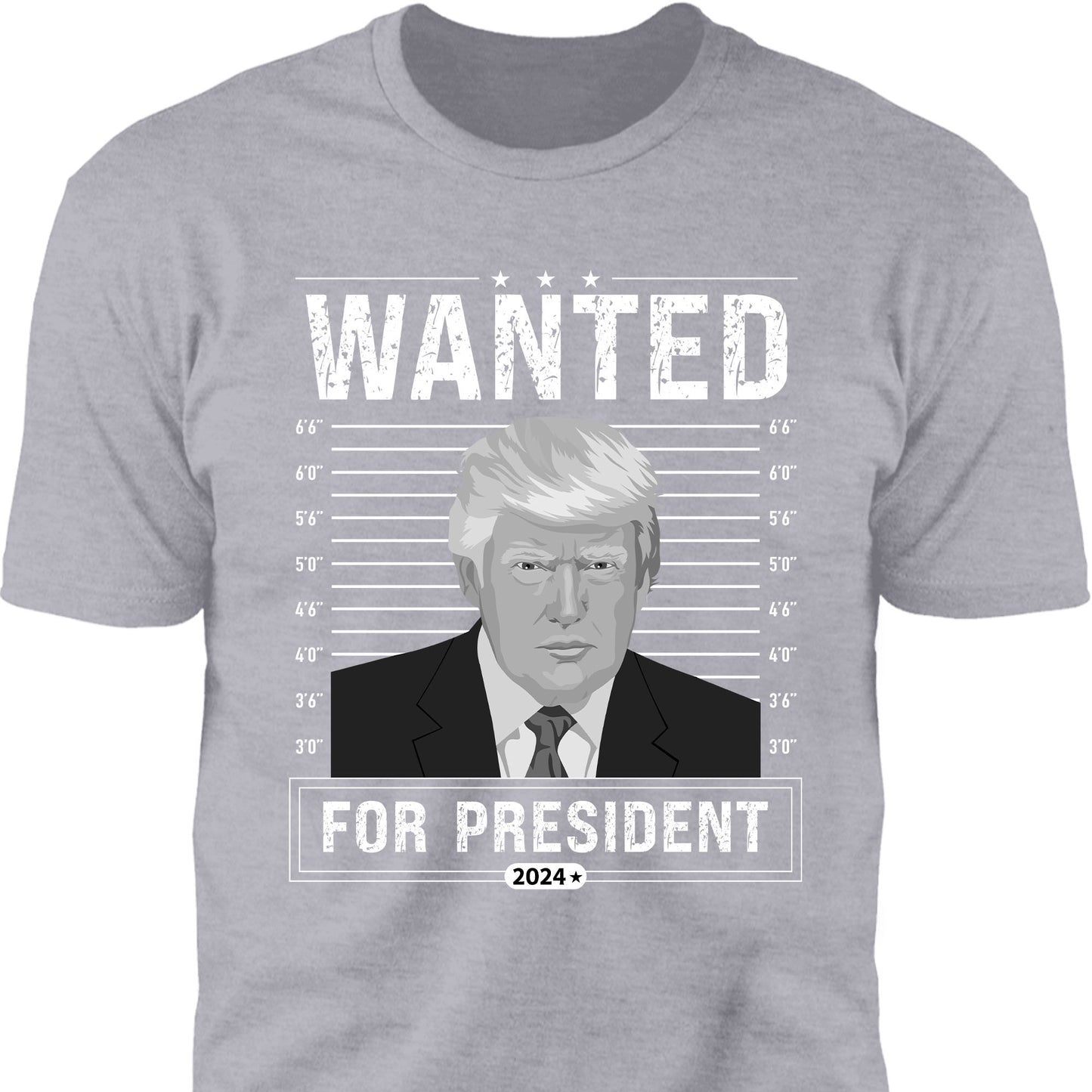 Wanted For President Shirt | Donald Trump Homage Shirt | Donald Trump Fan Tees C902 - GOP