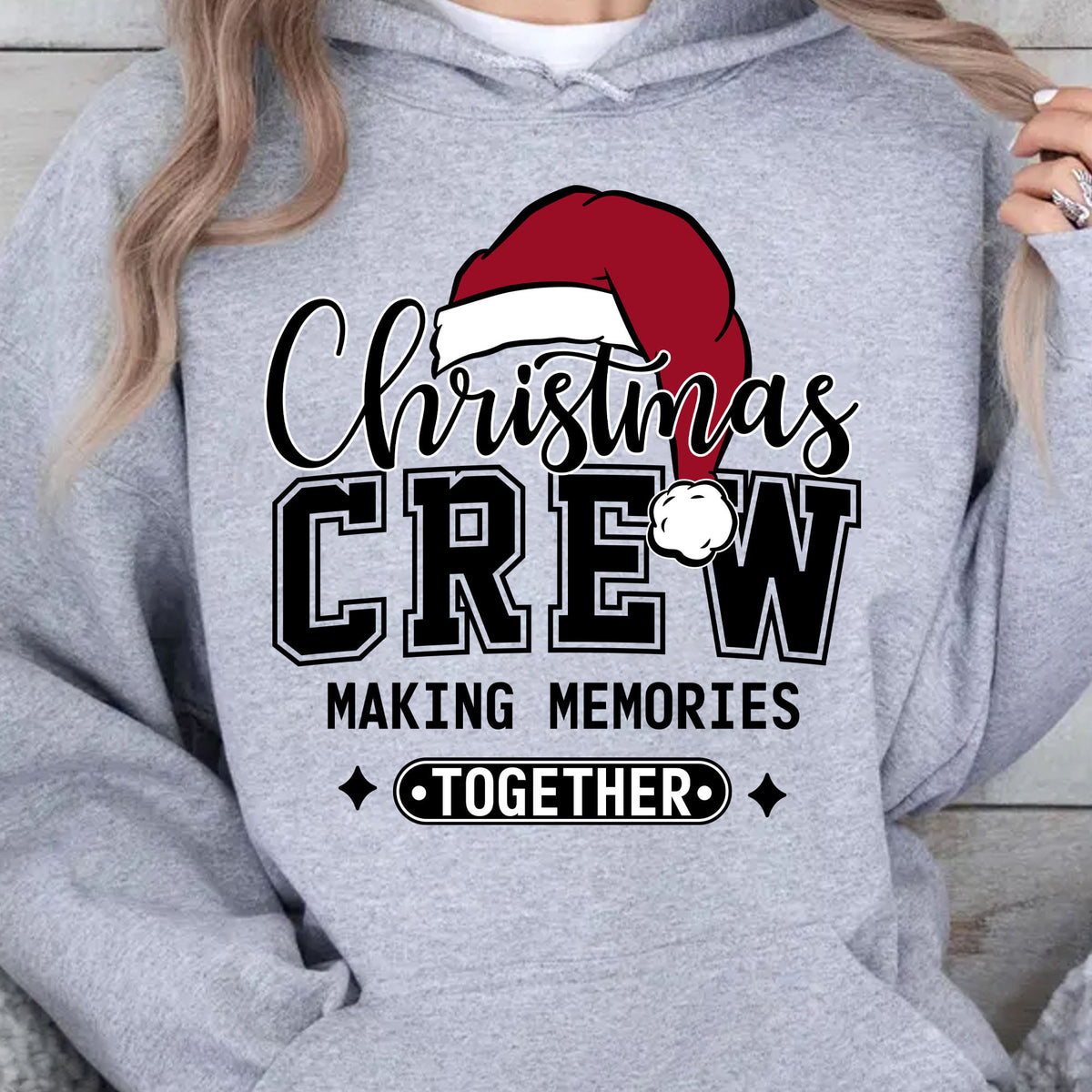Christmas Crew Making Memories Together Shirt, Funny Christmas Sweater, Xmas Holiday Sweatshirt T1642