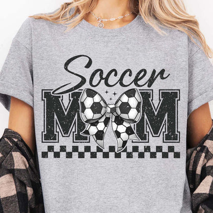 Retro Coquette Soccer Mom Sweatshirt – Game Day Mother's Day Gift For Sporty Mom, Stylish Game Day Apparel 682149