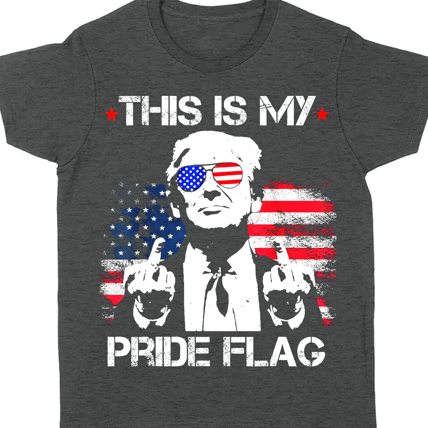 This Is My Pride Flag Trump Shirt | Happy 250th Birthday USA | Patriotic 4th Of July Tee | America 250th Anniversary | Independence Day Shirt 682574