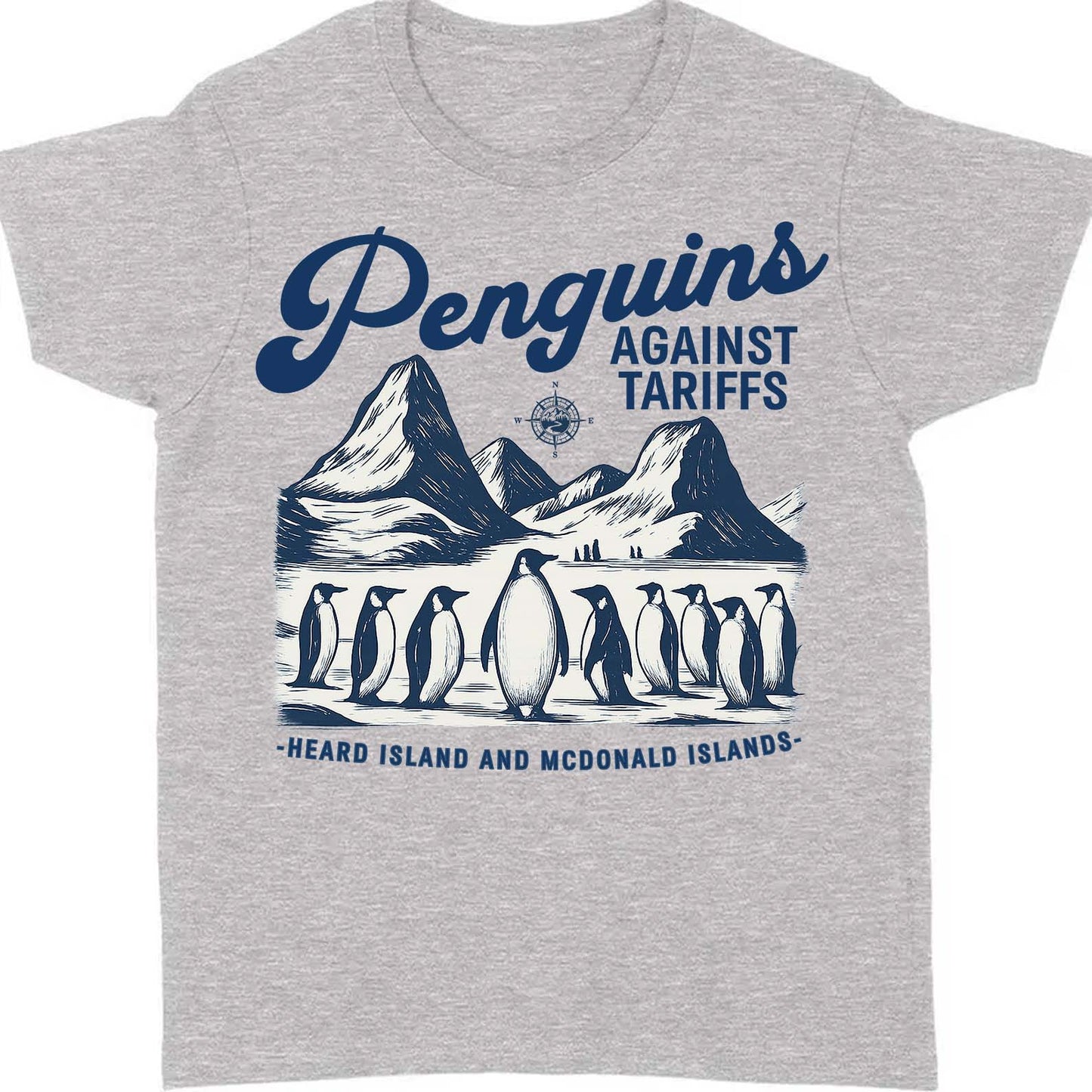 Penguins Against Tariffs Shirt – Funny 8647 Anti Trump Shirt, Resist Penguins Tariff Protest Bright T-Shirt, Anti MAGA Political Tee 682193