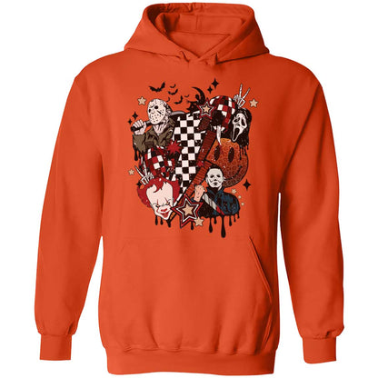 Horror Retro Halloween Shirt, Spooky Vibes, Scary Movie, Trendy Halloween Shirt 776V4