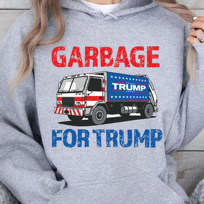 Garbage for Trump 2024 Patriotic, President Trump, Republican Trump MAGA Shirt T1694 - GOP