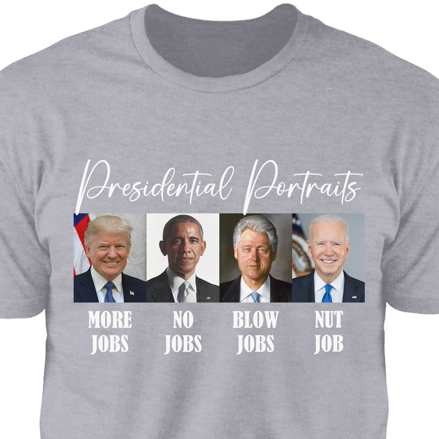Presidential Portraits Shirt | Donald Trump Homage Shirt | Donald Trump Fan Tees C920 - GOP