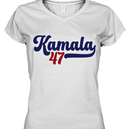 Kamala 47 President Shirt | Kamala Harris 2024 Shirt | Democrat Shirt Bright T1444 - KH2