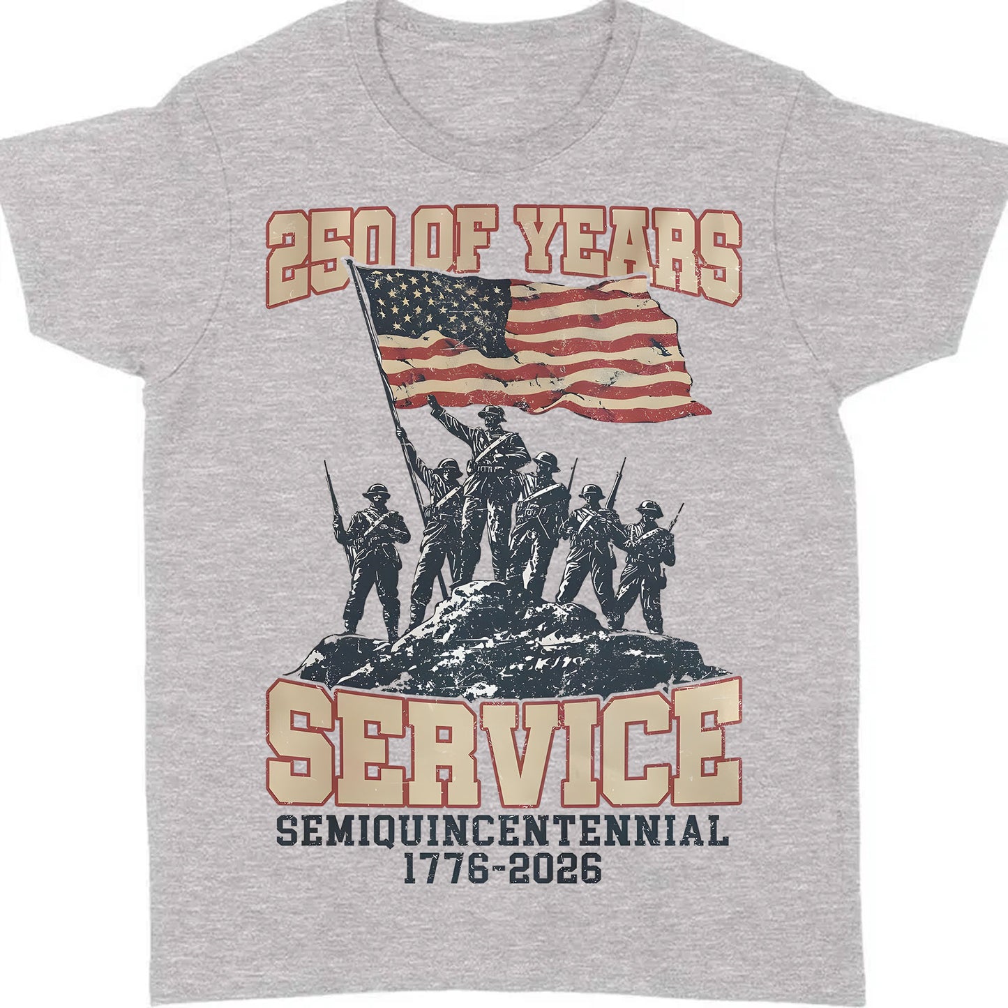 250 Years Of Service Shirt | Happy 250th Birthday USA Shirt | America 250th Anniversary Tee | Independence Day T-Shirt 682562
