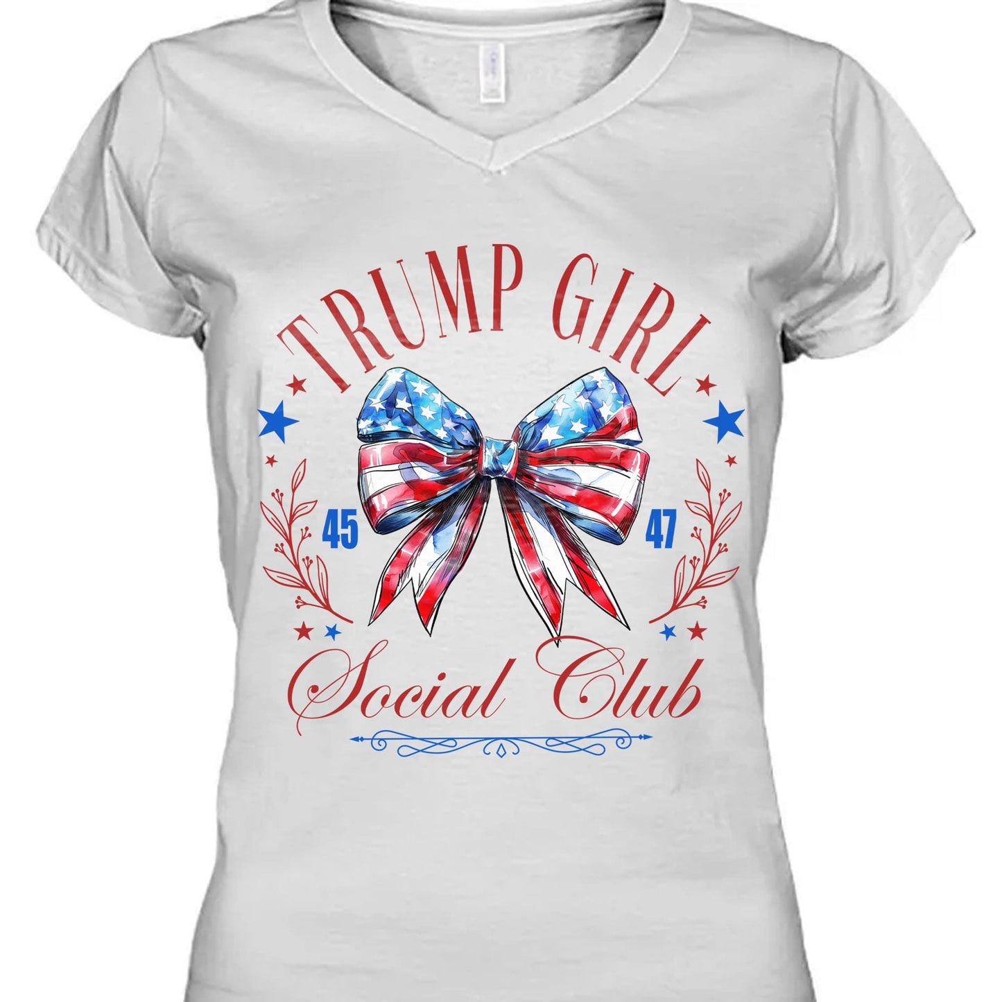 Trump Girl Social Club | Trump 2024 Shirt | Trump Supporter Shirt Bright T1193 - GOP