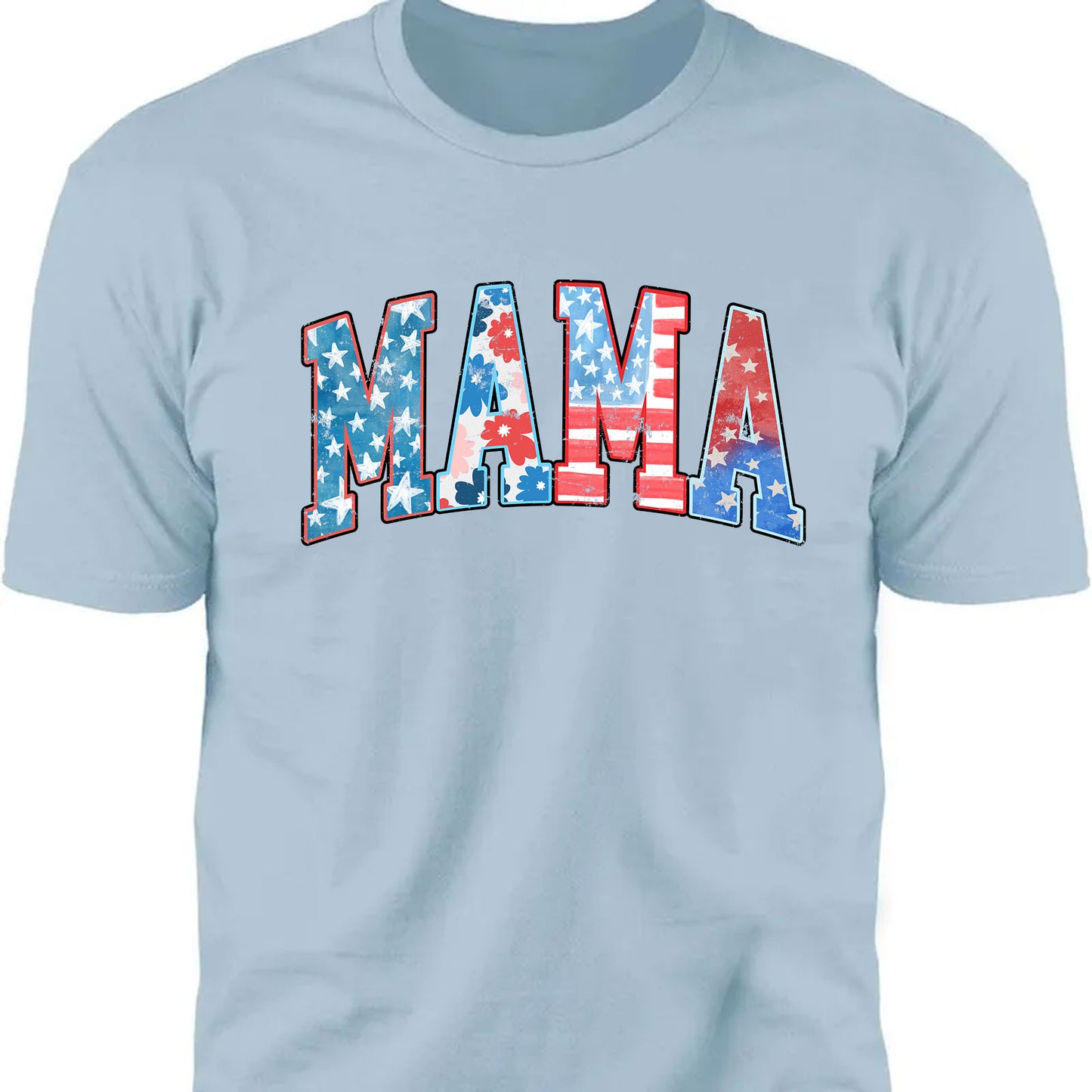 American Mama Shirt | 4th Of July T-Shirt | Patriotic Tee | Gift For Mother | Independence Shirt 682313