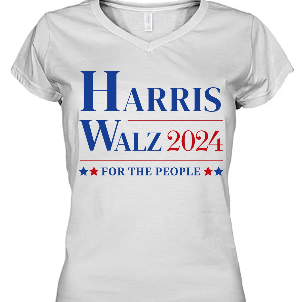 Harris Walz For The People 2024 Shirt | Kamala Harris 2024 Shirt | Democrat Shirt Bright T1150 - KH2