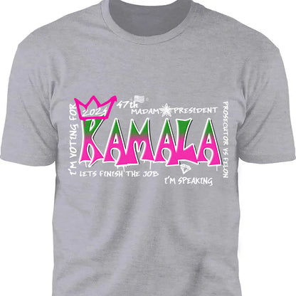 Kamala Graffiti Shirt | Kamala Harris 2024 Shirt | Democrat Shirt Dark T1242 - KH2
