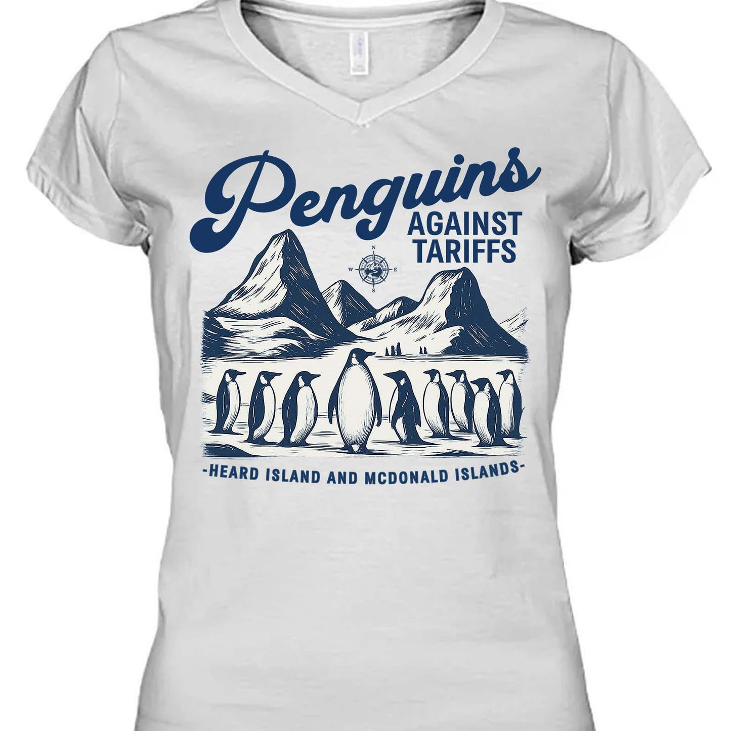 Penguins Against Tariffs Shirt – Funny 8647 Anti Trump Shirt, Resist Penguins Tariff Protest Bright T-Shirt, Anti MAGA Political Tee 682193