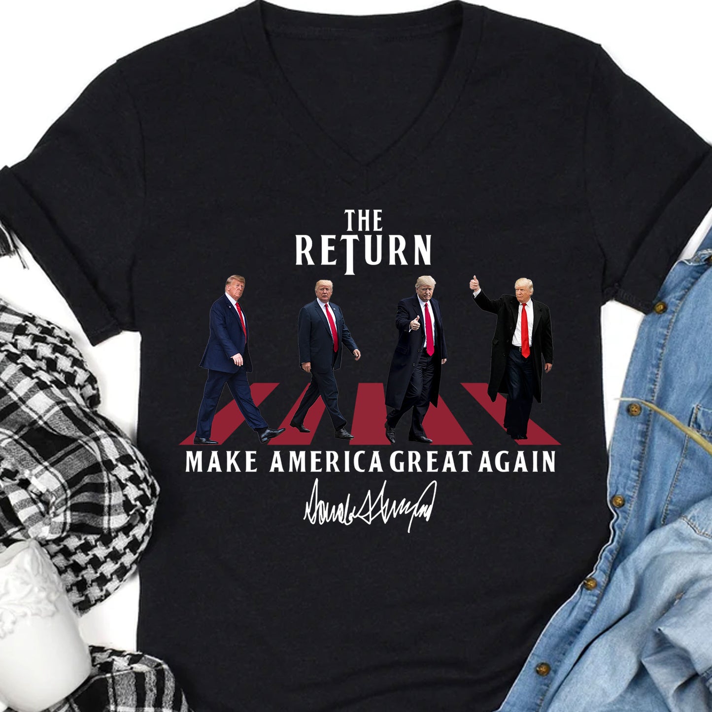 The Return MAGA Shirt | Donald Trump Homage Shirt | Donald Trump Fan Tees C898 - GOP