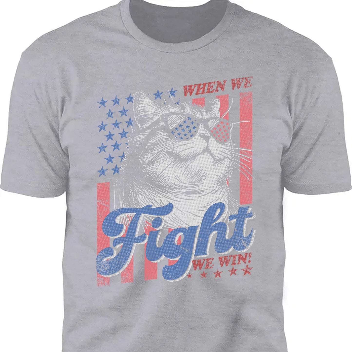When We Fight We Win Shirt | Kamala Harris 2024 Shirt | Democrat Shirt Dark T1443 - KH2