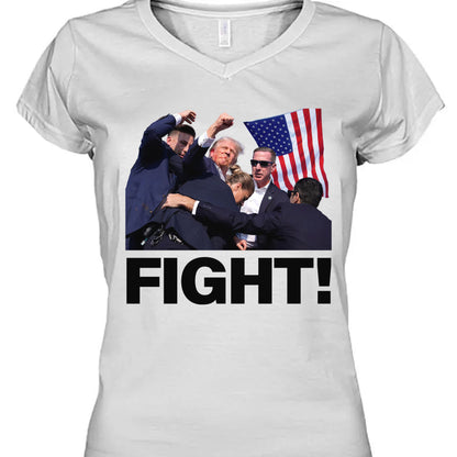 Fight | Trump Fight Shirt | Donald Trump Shirt Bright T1124- GOP