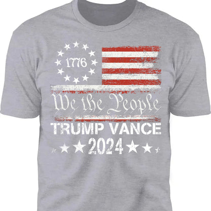 We The People Trump Vance | Trump 2024 Shirt | JD Vance Shirt | Election 2024 Shirt | Trump Supporters Shirt Dark T1176 - GOP