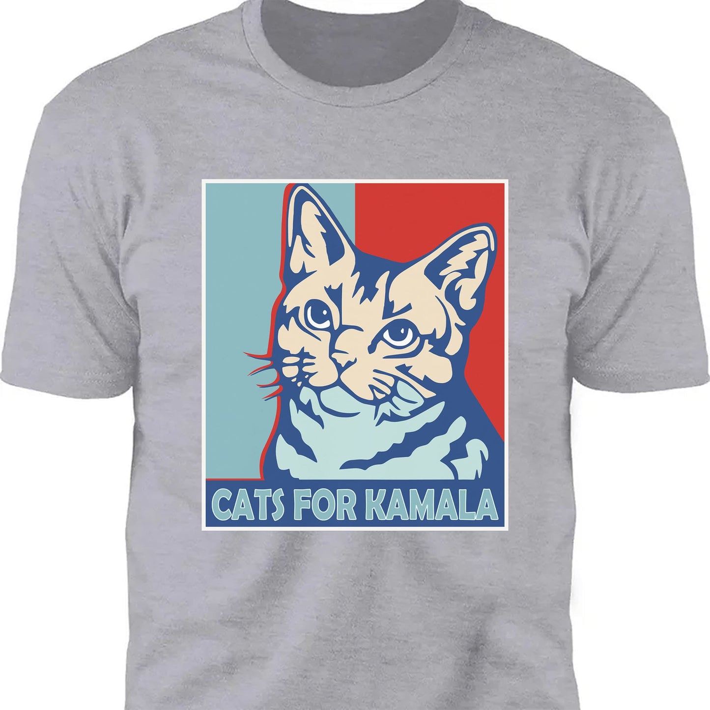 Cats For Kamala Shirt | Kamala Harris 2024 Shirt | Democrat Shirt Dark T1246 - KH2