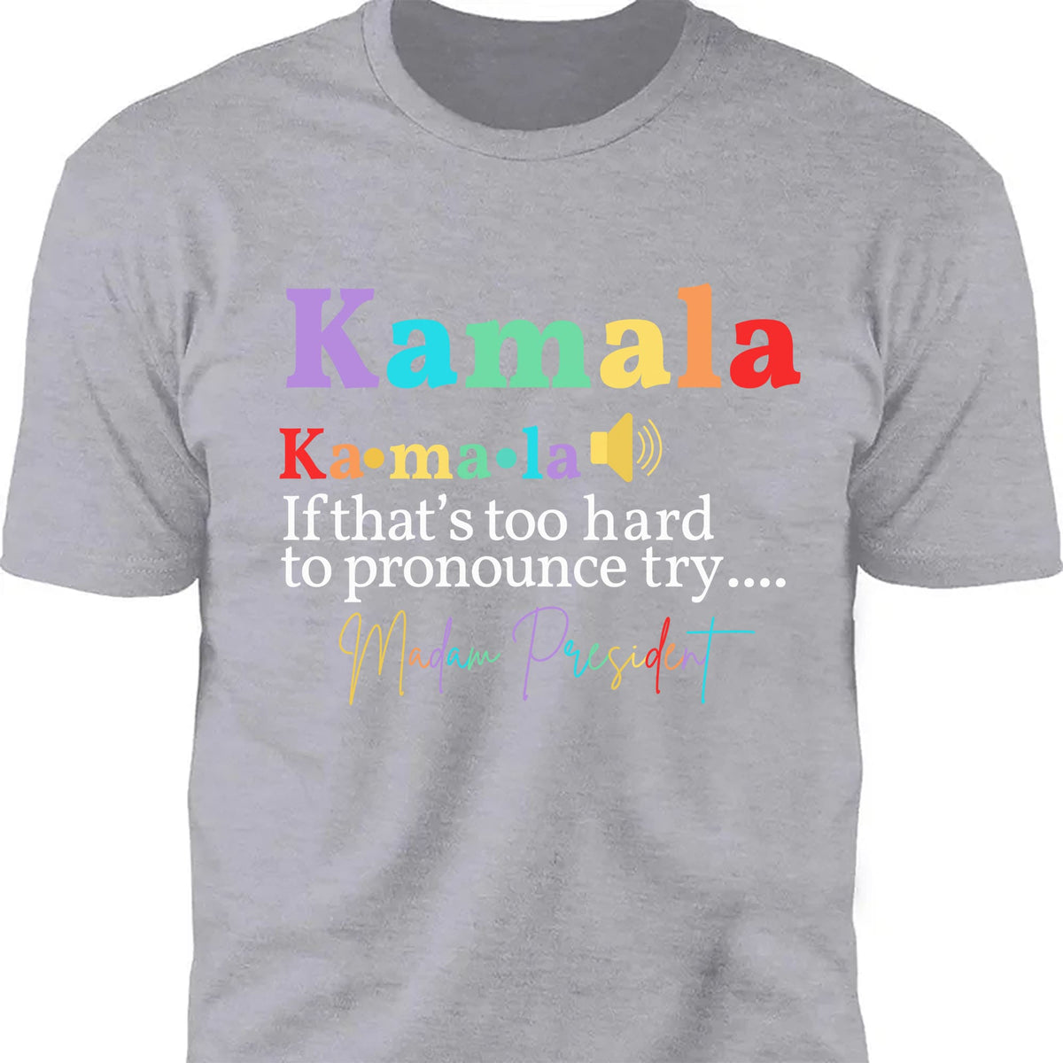 Kamala Madam President | Kamala Harris 2024 Shirt | Democrat Shirt Dark T1243 - KH2
