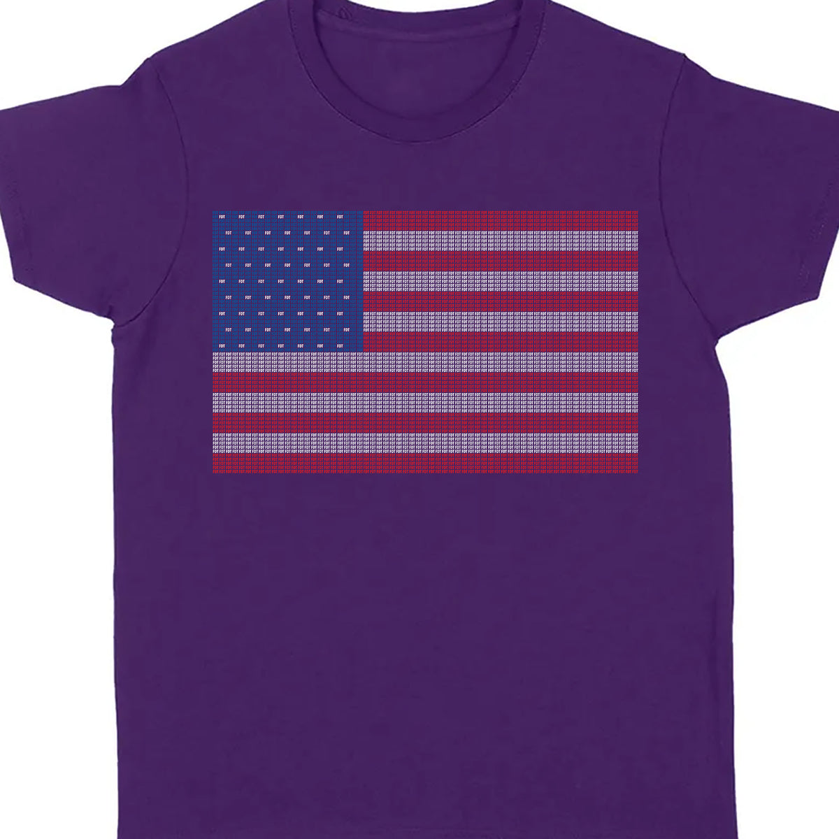 Subtle FDT American Flag Shirt | 4th of July USA Flag Shirt | Anti Trump Political Shirt | Independence Day Shirt 682549