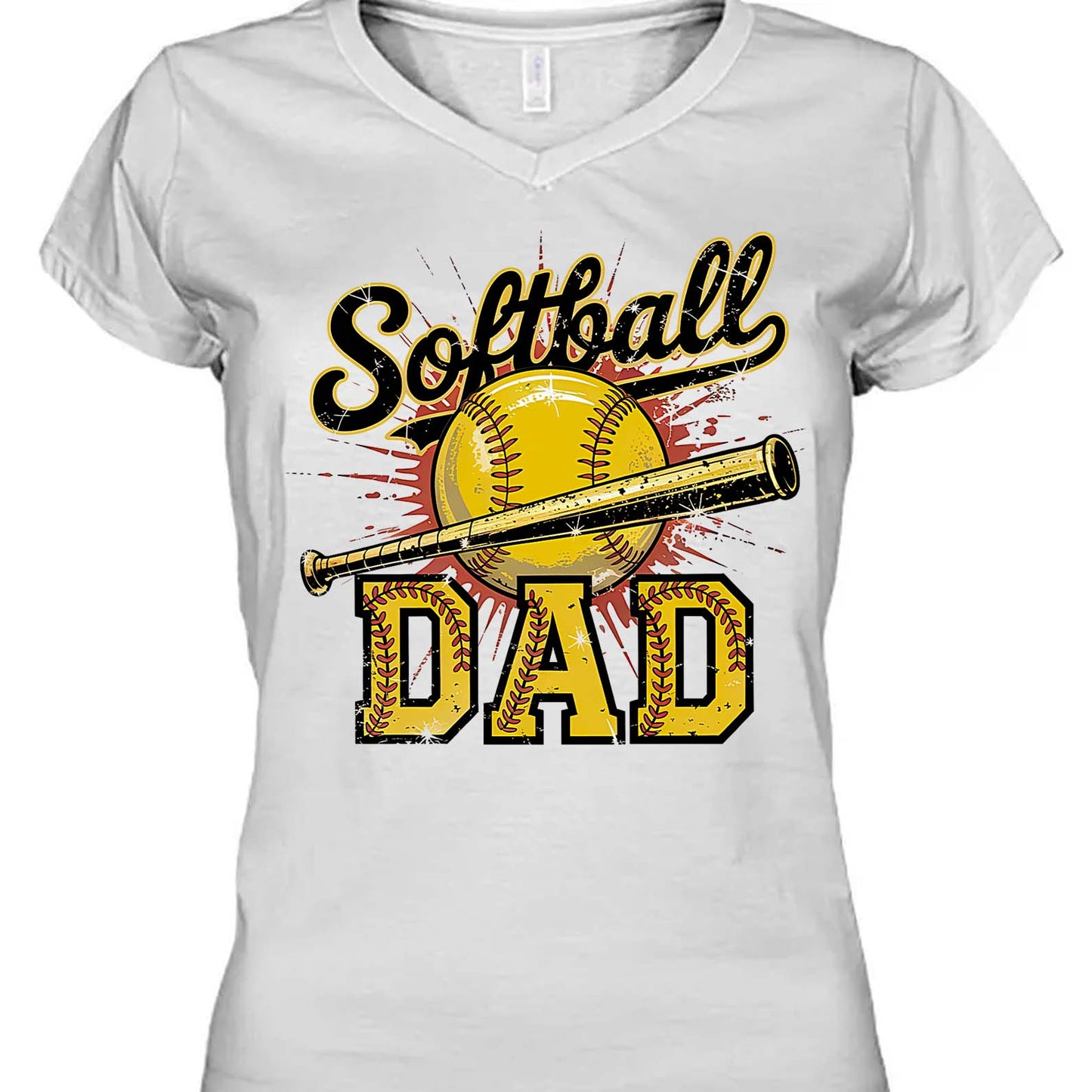 Softball Dad Shirt | Game Day T-Shirt with Softball Dad | Senior Night Shirt, Father’s Day Gift for Coach, Husband 682252