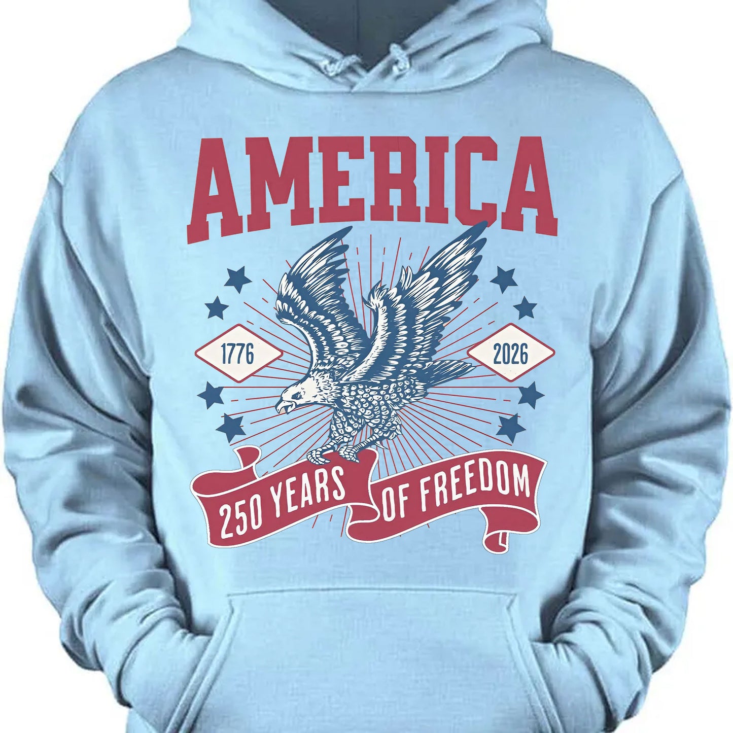 250 Years Of Freedom Shirt | Happy 250th Birthday USA Shirt | America 250th Anniversary Tee | Patriotic Bald Eagle T-Shirt 682586