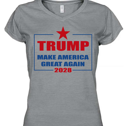 Make America Great Again – Trump 2028 Patriotic T-Shirt | Trump For President 2028, MAGA, Republican Apparel, Donald Trump Gift | GOP 682280