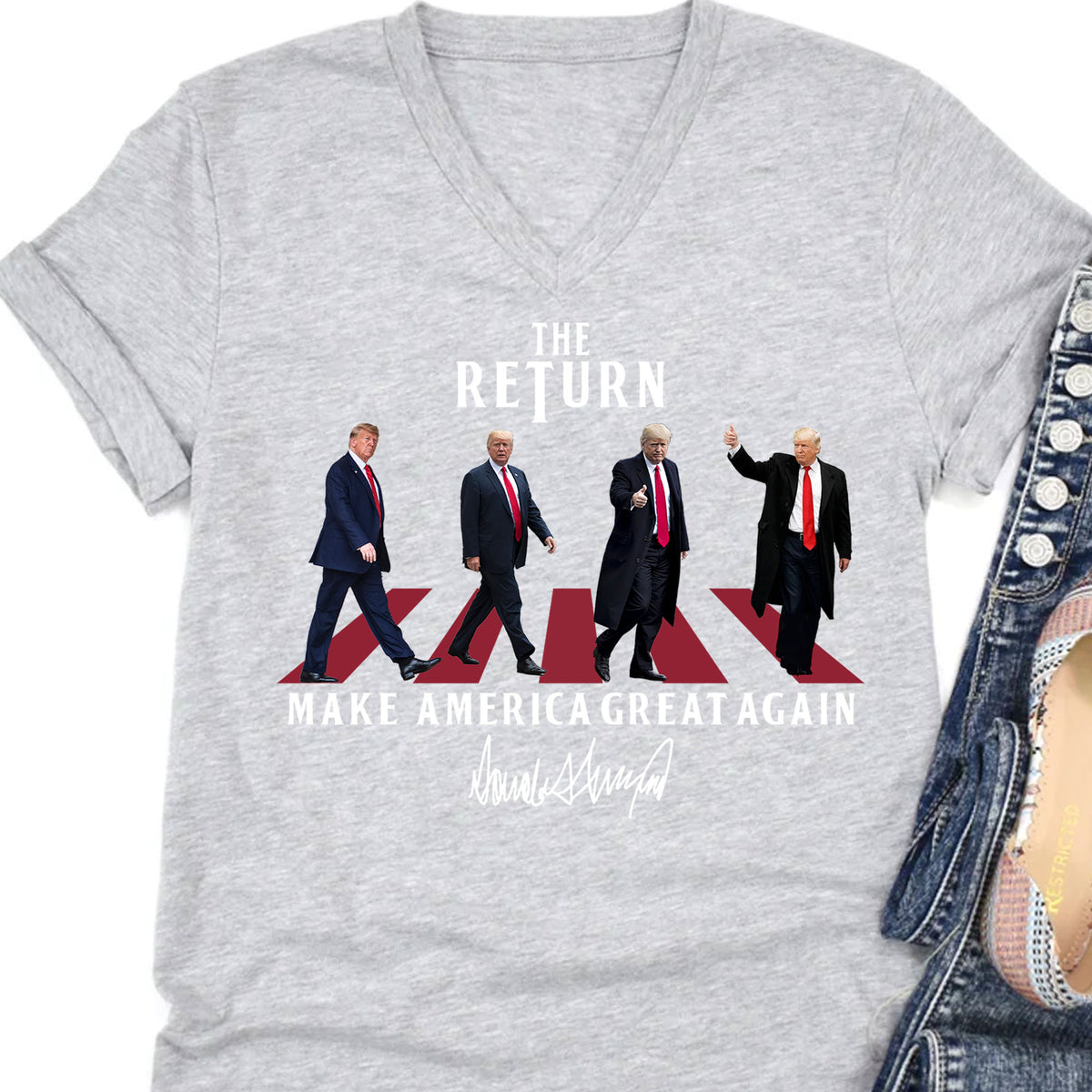 The Return MAGA Shirt | Donald Trump Homage Shirt | Donald Trump Fan Tees C898 - GOP