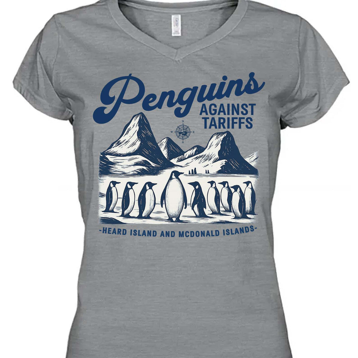 Penguins Against Tariffs Shirt – Funny 8647 Anti Trump Shirt, Resist Penguins Tariff Protest Bright T-Shirt, Anti MAGA Political Tee 682193